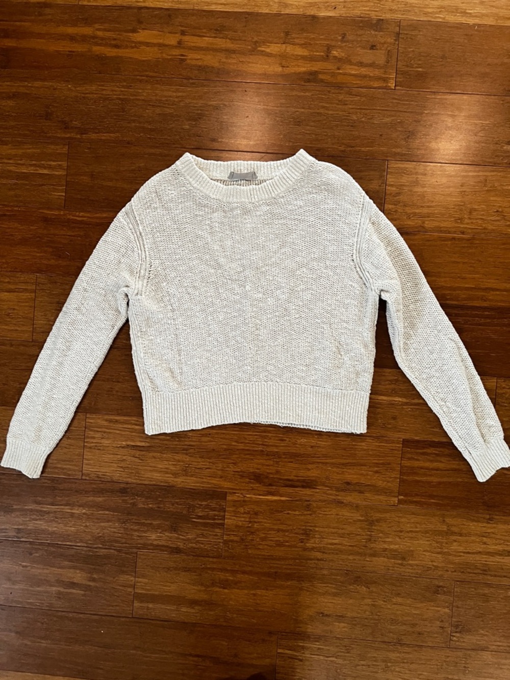 Everlane Linen/Cotton Crewneck Sweater